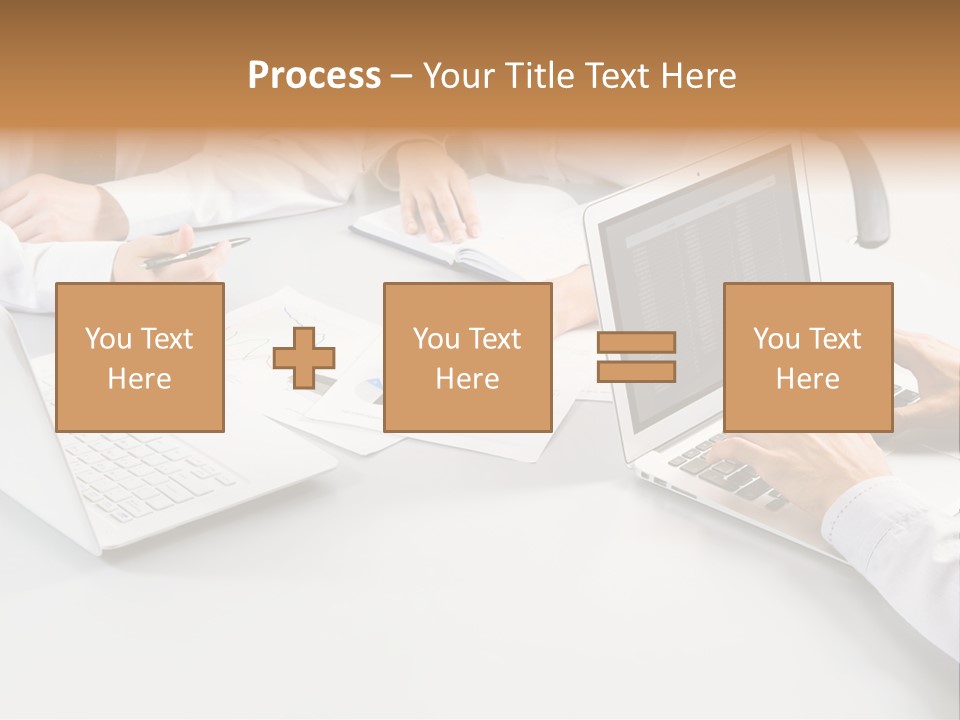 Showing Chart Document PowerPoint Template