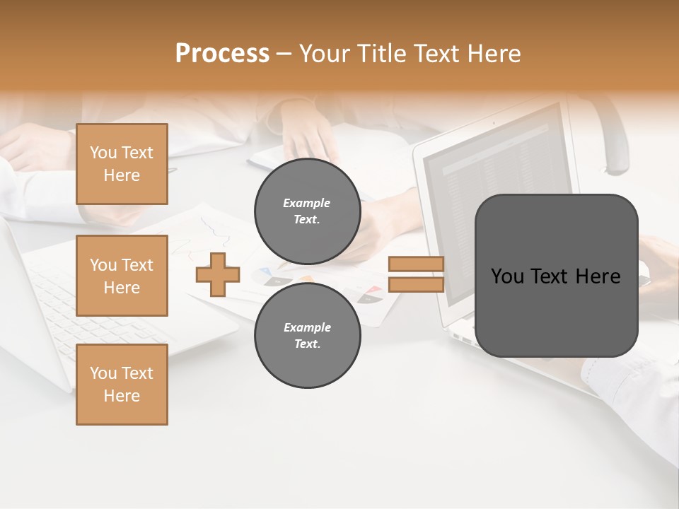 Showing Chart Document PowerPoint Template