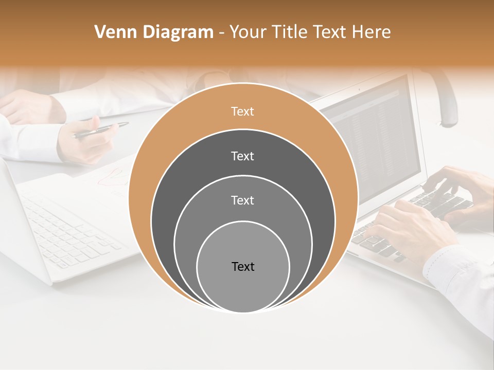 Showing Chart Document PowerPoint Template