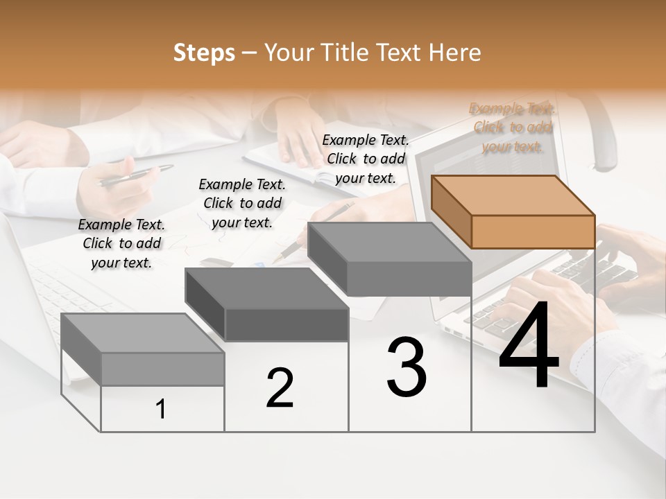 Showing Chart Document PowerPoint Template