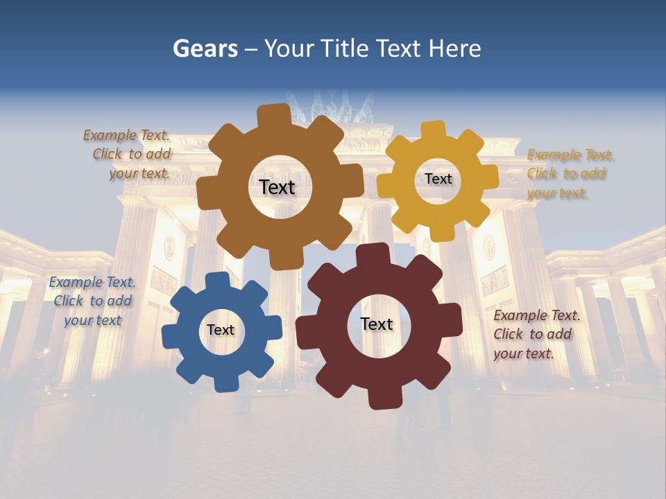 Migratory Birding Wing PowerPoint Template