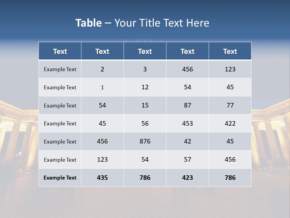 Migratory Birding Wing PowerPoint Template