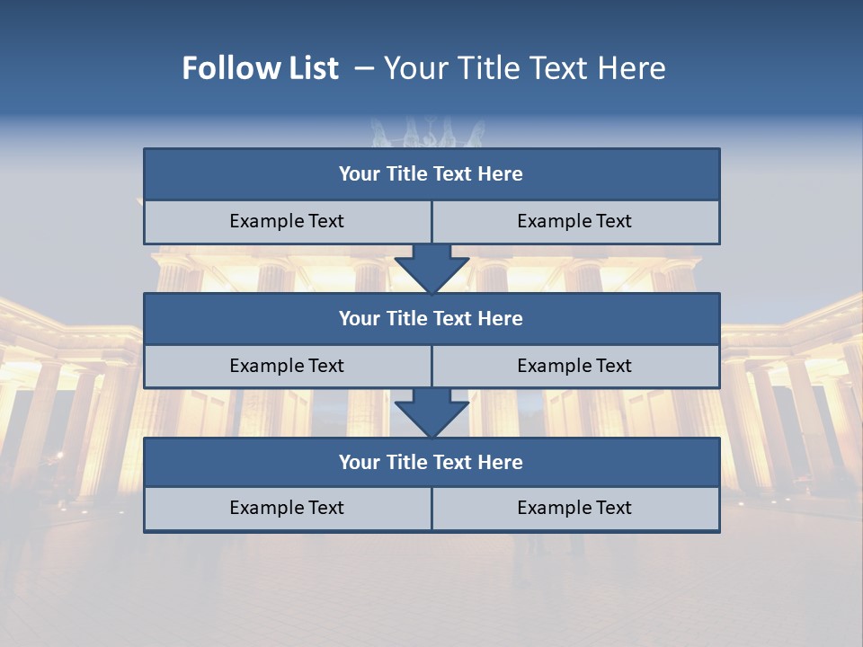 Migratory Birding Wing PowerPoint Template