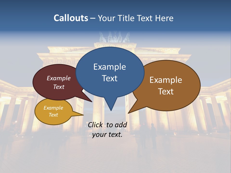 Migratory Birding Wing PowerPoint Template