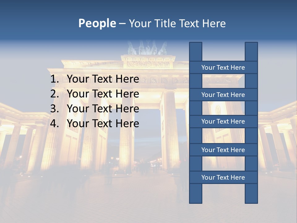 Migratory Birding Wing PowerPoint Template