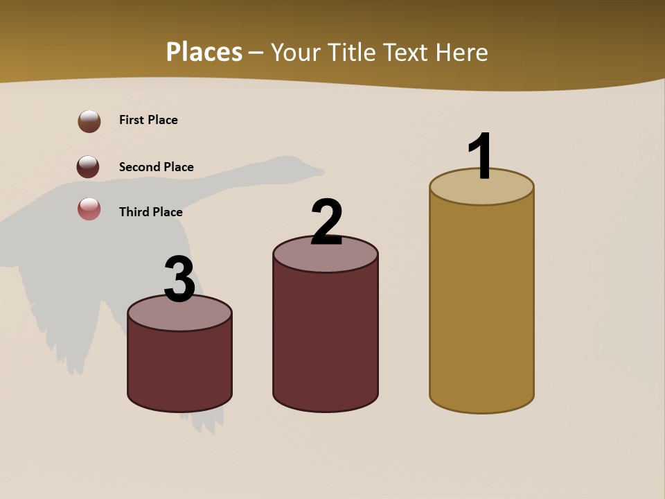 Migratory Birding Wing PowerPoint Template