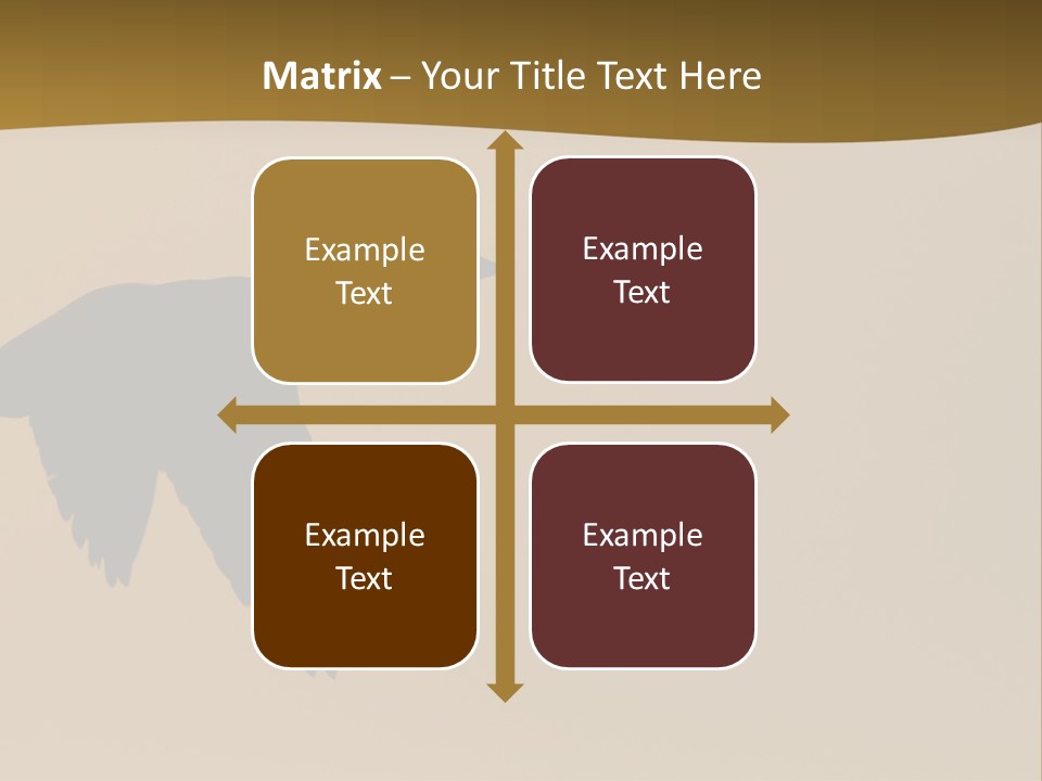 Migratory Birding Wing PowerPoint Template