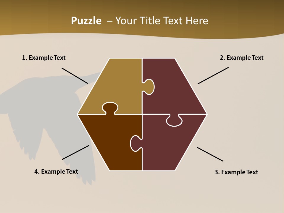 Migratory Birding Wing PowerPoint Template