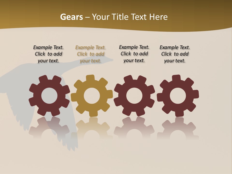 Migratory Birding Wing PowerPoint Template