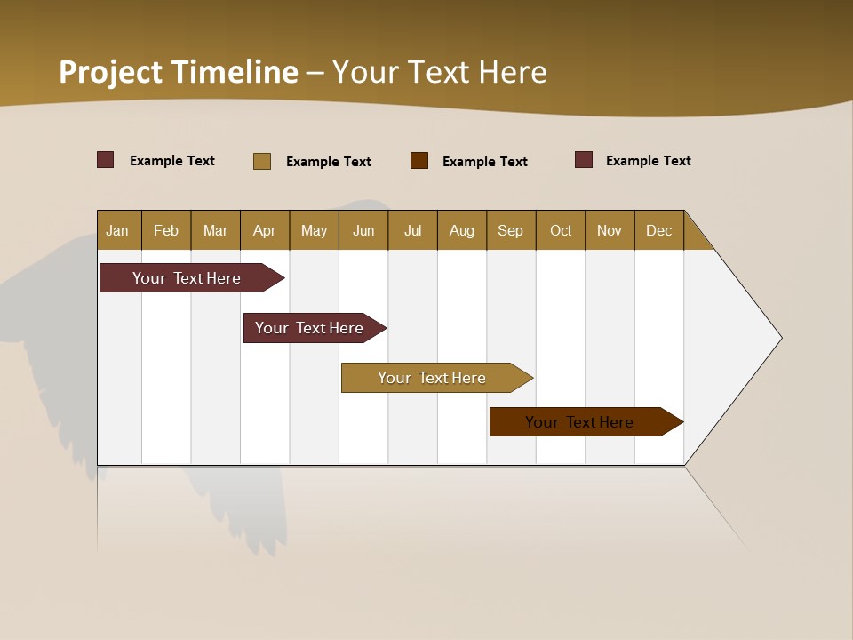 Migratory Birding Wing PowerPoint Template