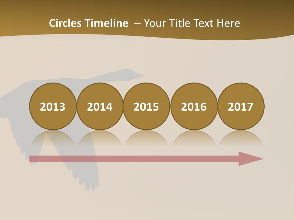 Migratory Birding Wing PowerPoint Template