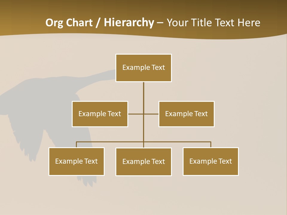 Migratory Birding Wing PowerPoint Template