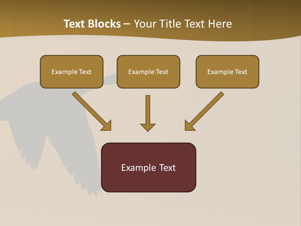 Migratory Birding Wing PowerPoint Template