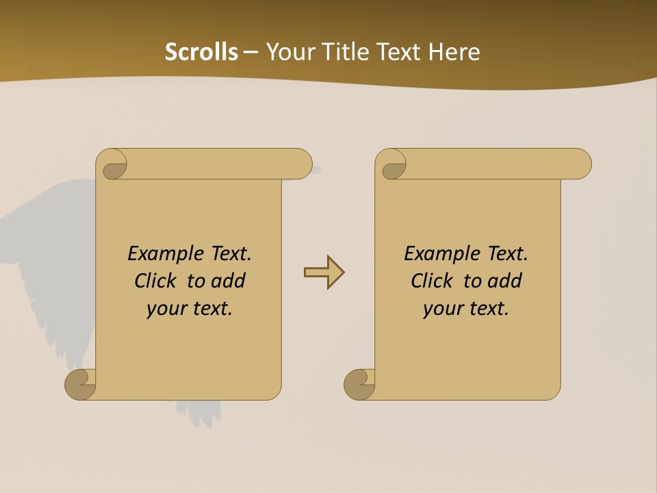 Migratory Birding Wing PowerPoint Template