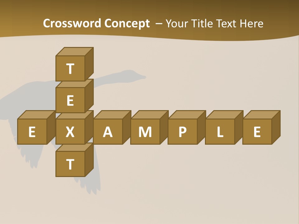 Migratory Birding Wing PowerPoint Template