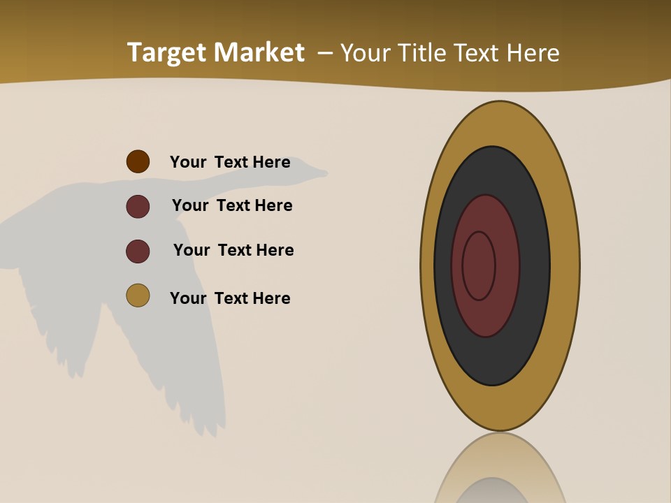 Migratory Birding Wing PowerPoint Template