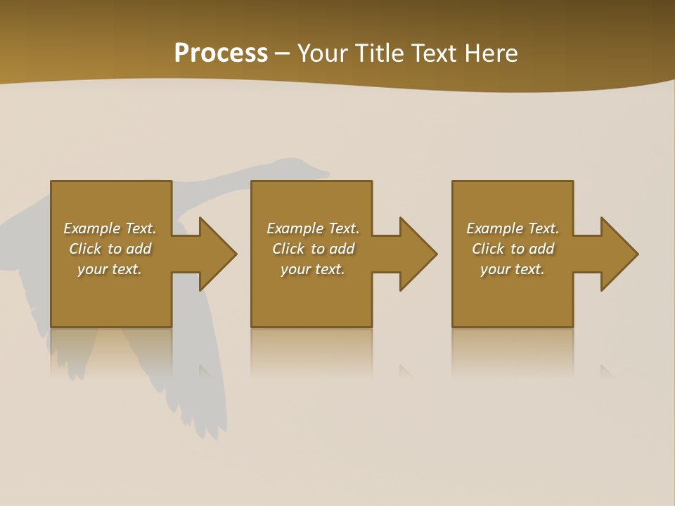 Migratory Birding Wing PowerPoint Template