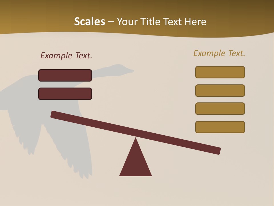 Migratory Birding Wing PowerPoint Template