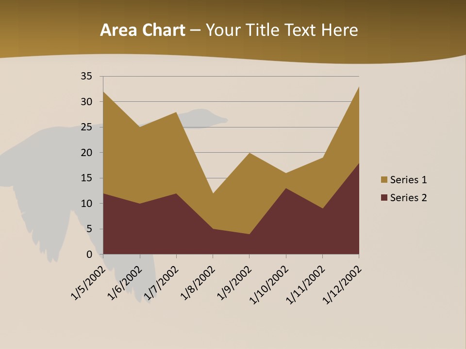 Migratory Birding Wing PowerPoint Template