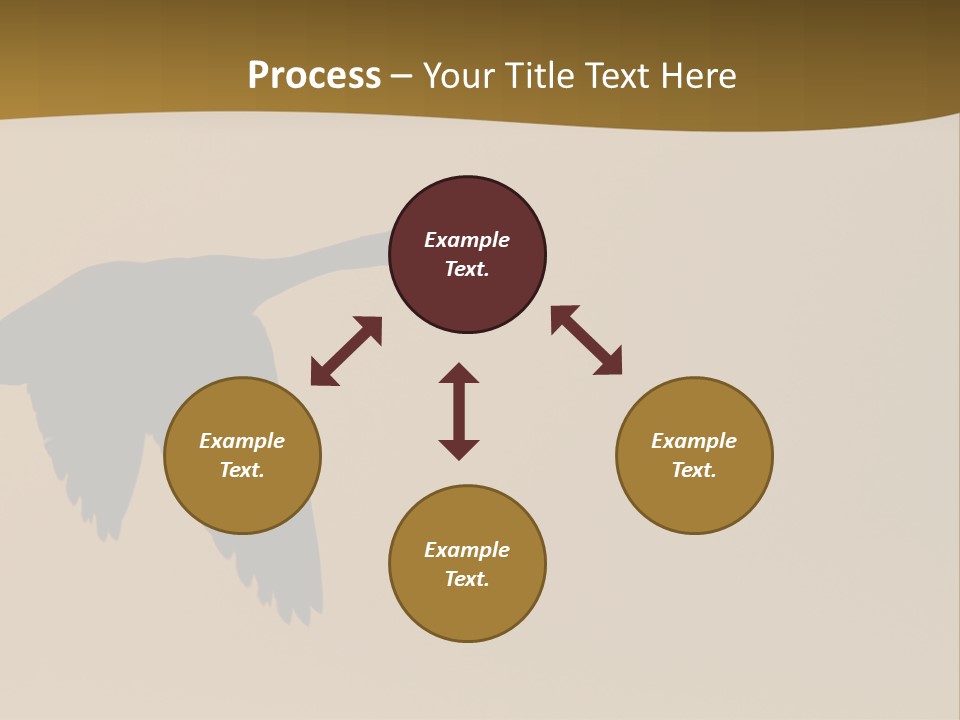 Migratory Birding Wing PowerPoint Template