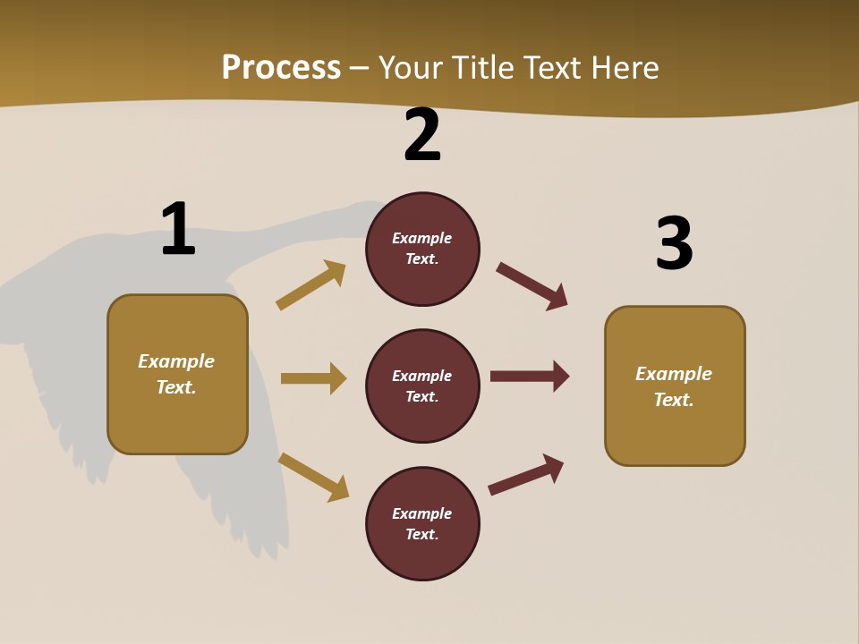 Migratory Birding Wing PowerPoint Template