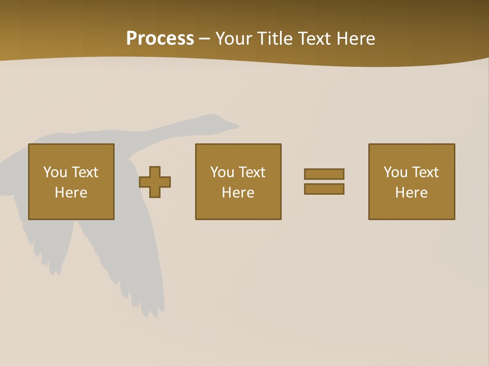 Migratory Birding Wing PowerPoint Template
