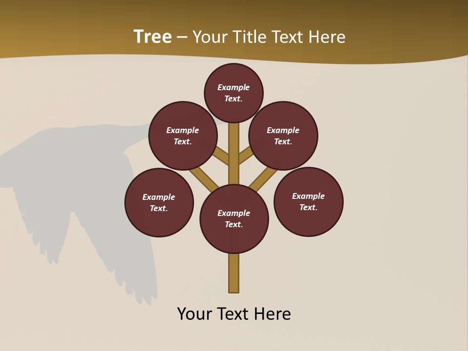 Migratory Birding Wing PowerPoint Template