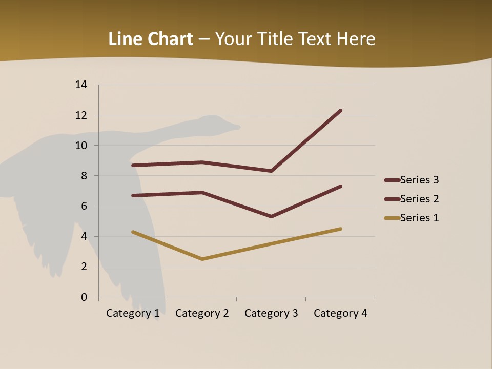 Migratory Birding Wing PowerPoint Template