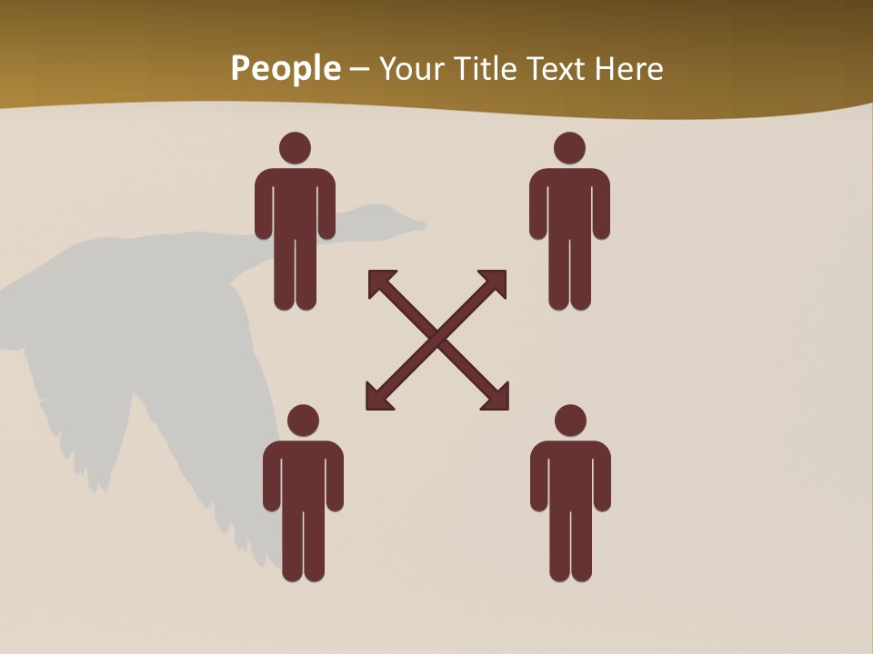 Migratory Birding Wing PowerPoint Template