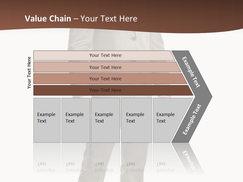 One Person Cheerful PowerPoint Template