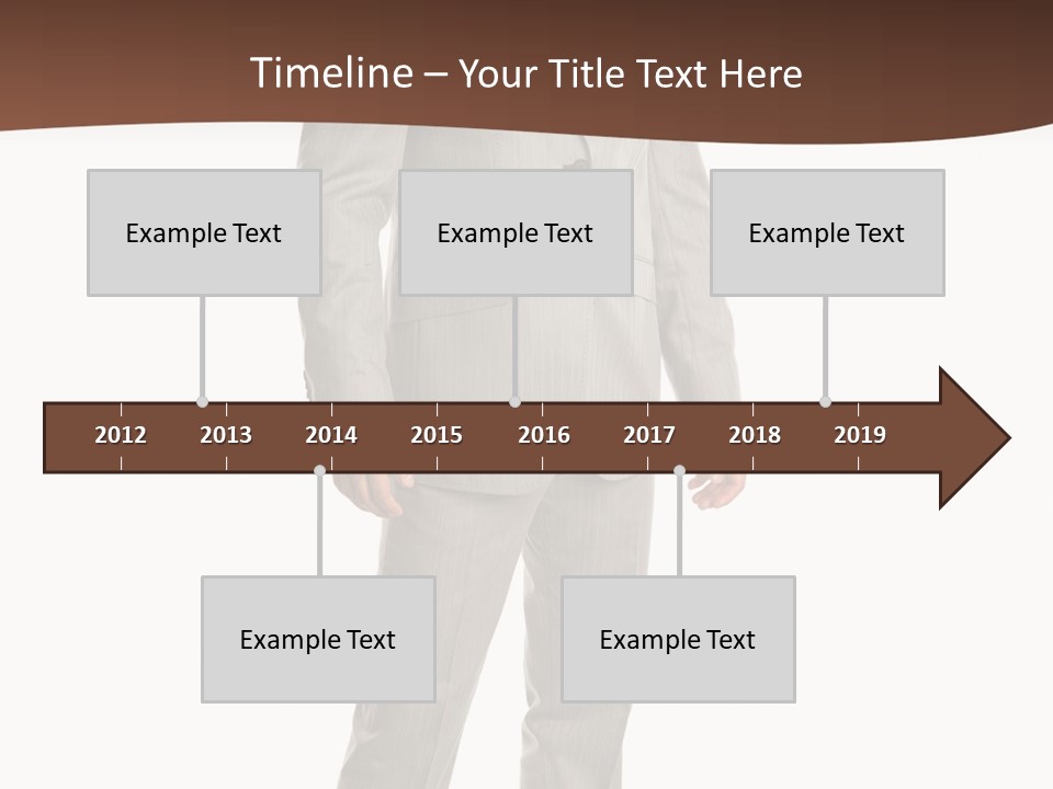 One Person Cheerful PowerPoint Template