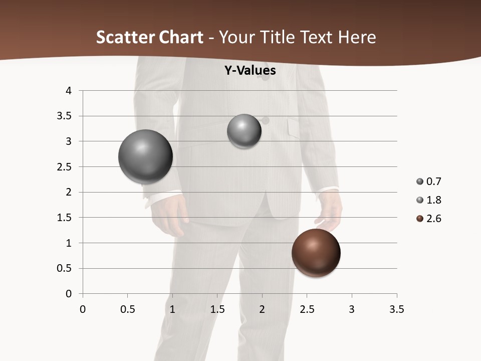 One Person Cheerful PowerPoint Template