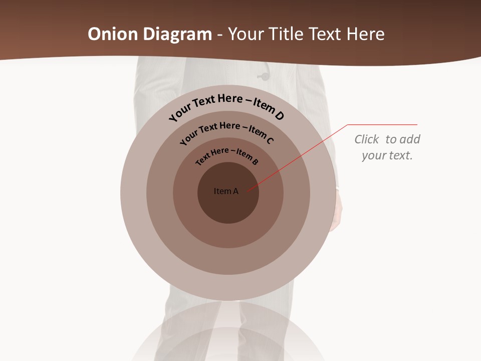One Person Cheerful PowerPoint Template