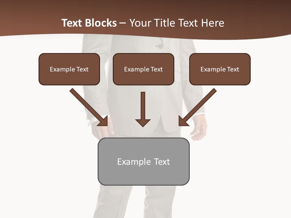 One Person Cheerful PowerPoint Template