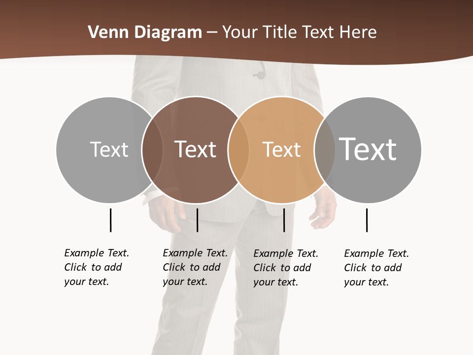 One Person Cheerful PowerPoint Template