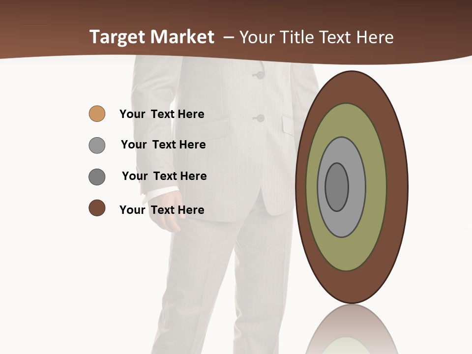 One Person Cheerful PowerPoint Template