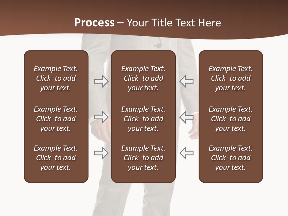 One Person Cheerful PowerPoint Template