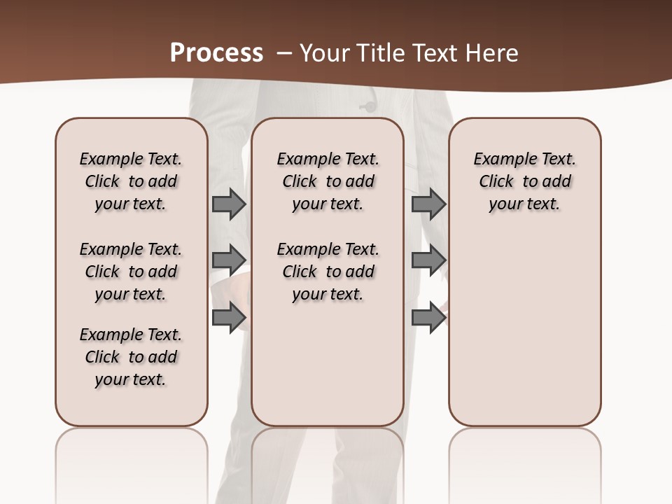 One Person Cheerful PowerPoint Template