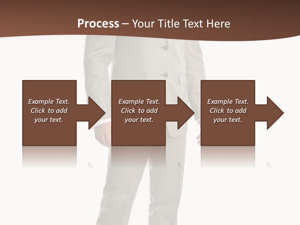 One Person Cheerful PowerPoint Template
