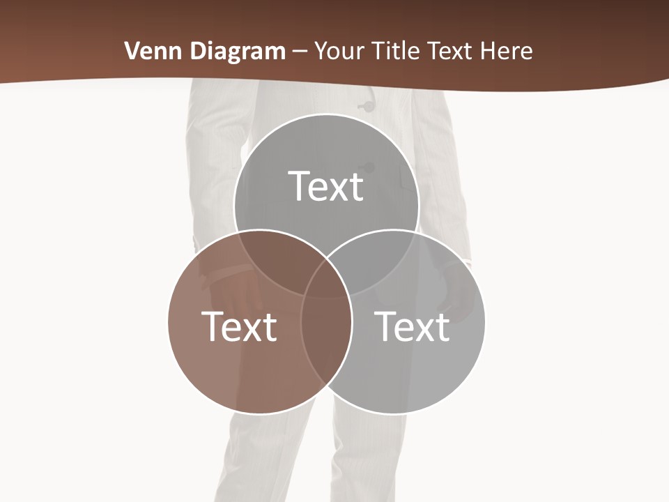 One Person Cheerful PowerPoint Template