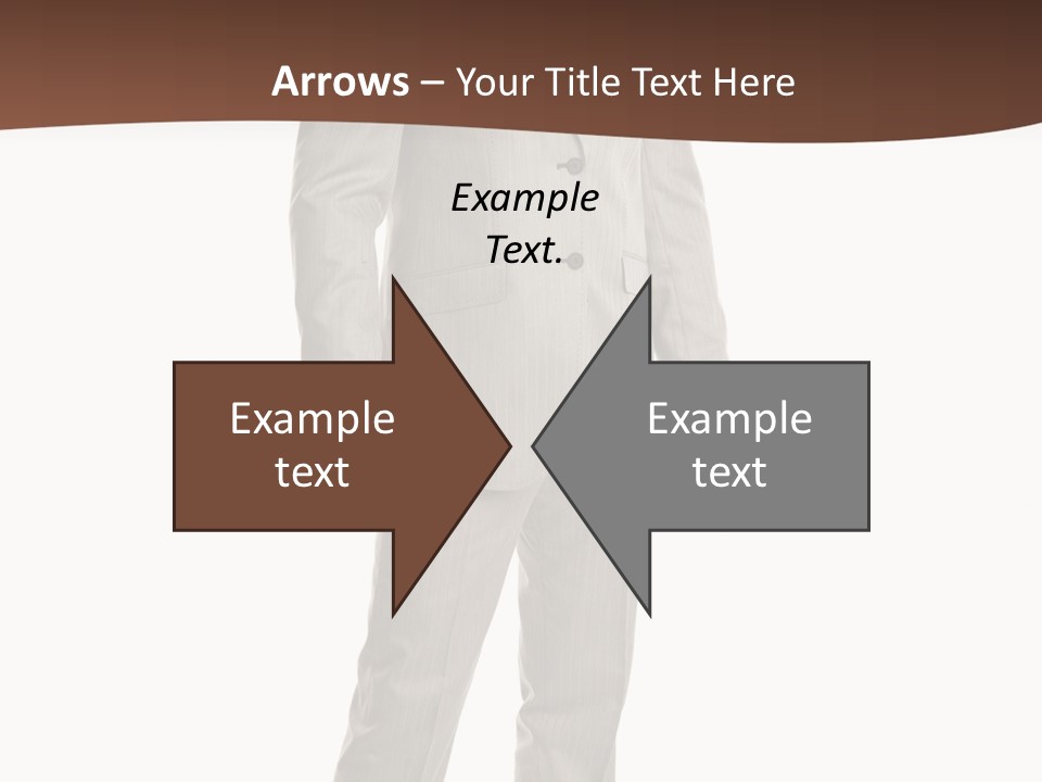 One Person Cheerful PowerPoint Template