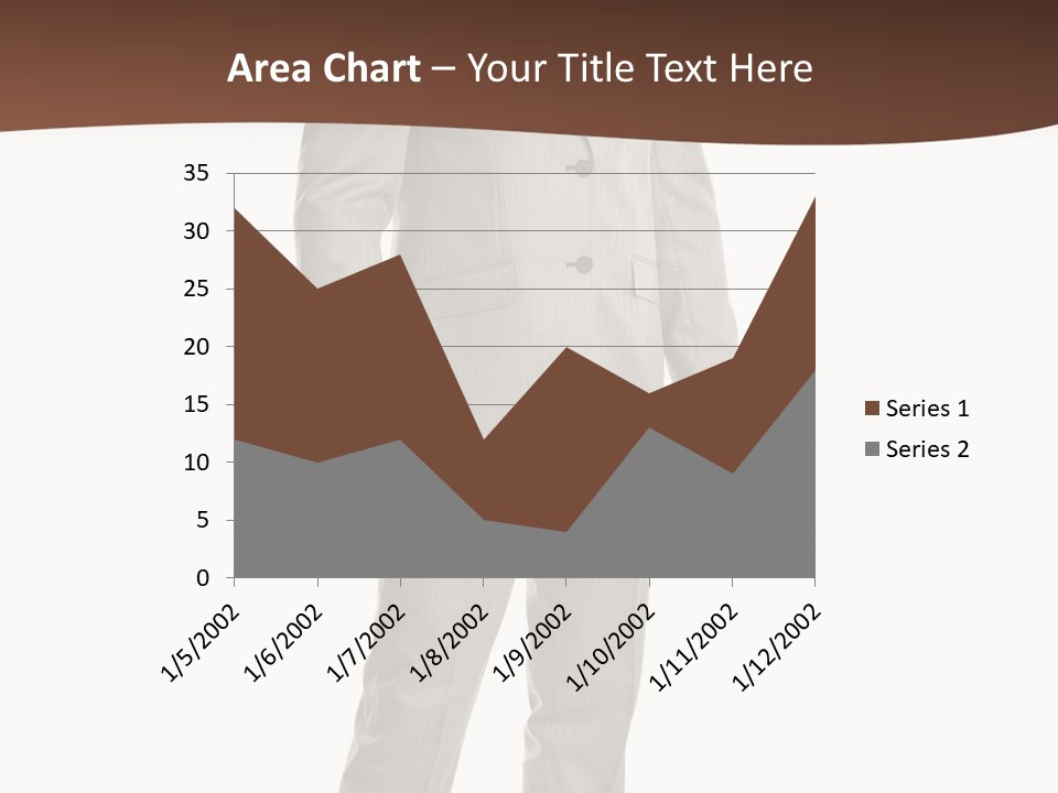 One Person Cheerful PowerPoint Template