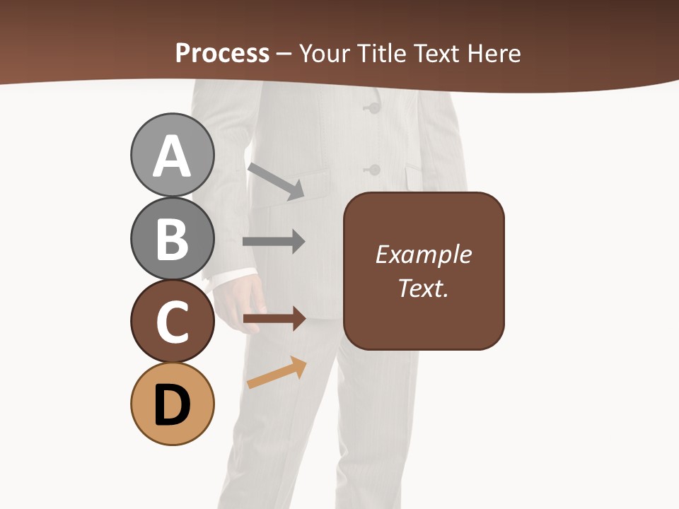 One Person Cheerful PowerPoint Template