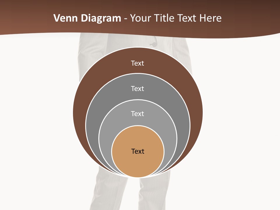 One Person Cheerful PowerPoint Template