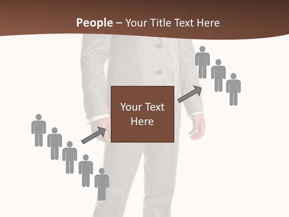 One Person Cheerful PowerPoint Template