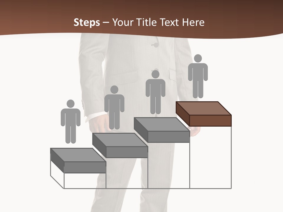 One Person Cheerful PowerPoint Template