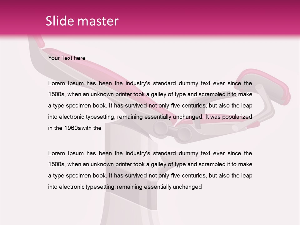 Chair Abortion Examination PowerPoint Template