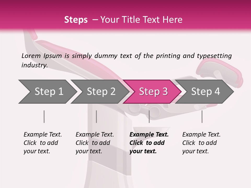 Chair Abortion Examination PowerPoint Template