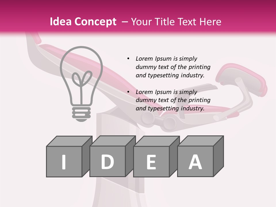 Chair Abortion Examination PowerPoint Template
