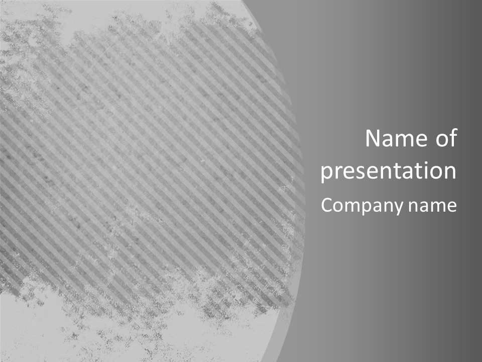 Drawing Texture Liquid PowerPoint Template